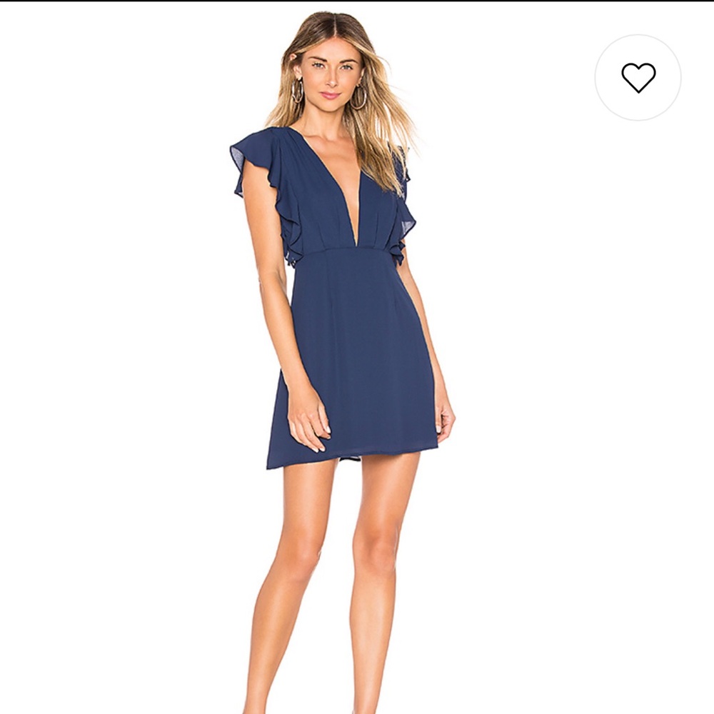 Revolve Superdown Dress Navy
